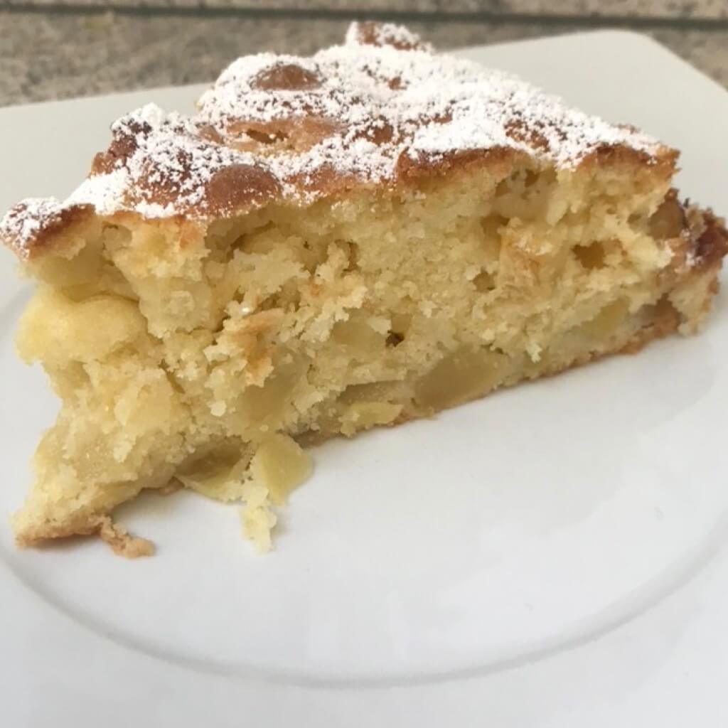Apfelkuchen aus der Springform