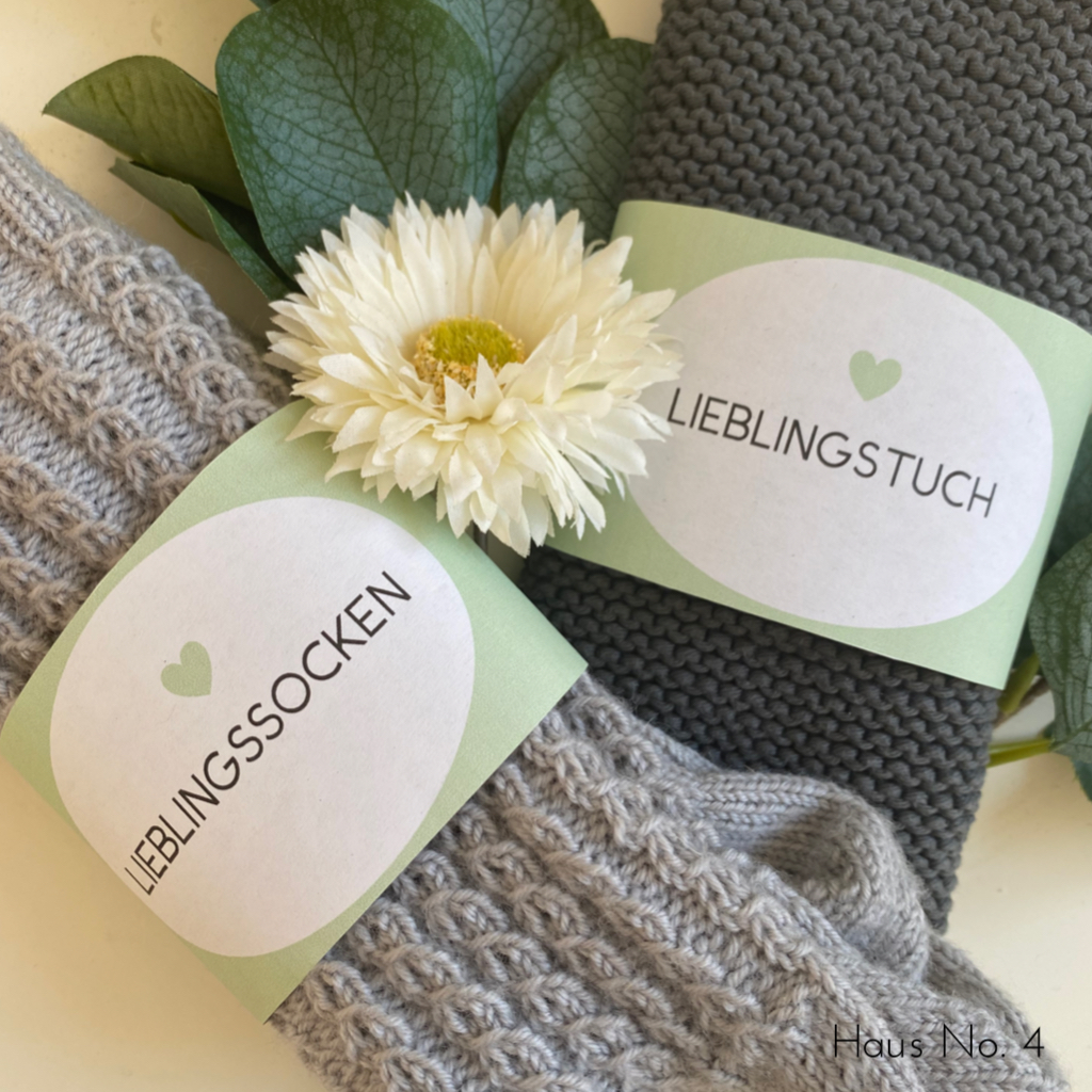 Geschenkbanderolen